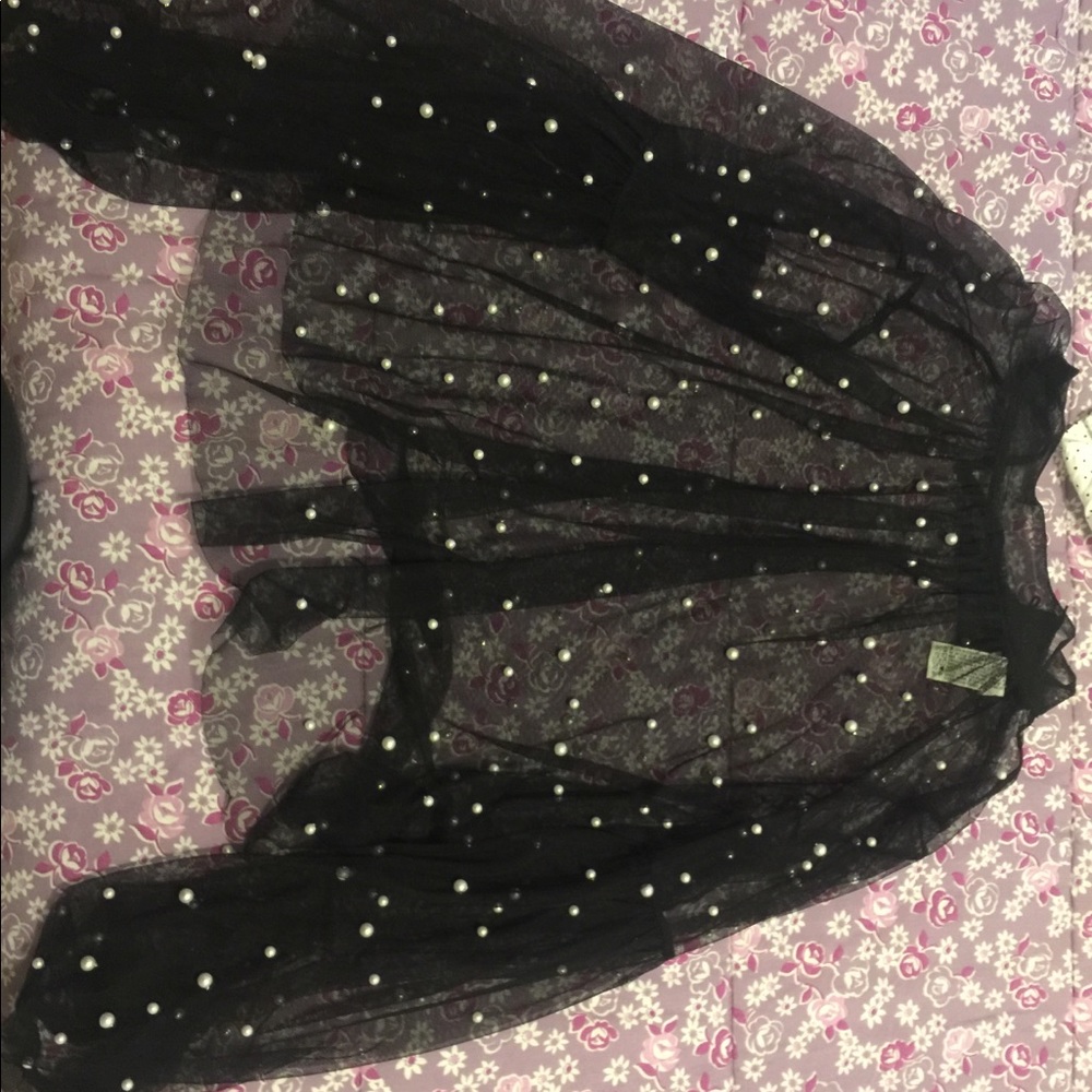 Pearl dress top